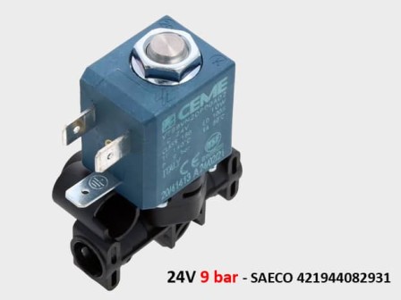 Клапан двупътен 24V 9 bar за кафемашина SAECO 421944082931