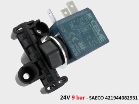 Клапан двупътен 24V 9 bar за кафемашина SAECO 421944082931
