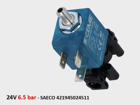 Клапан трипътен 24V 6.5 bar за кафемашина SAECO 421945024511