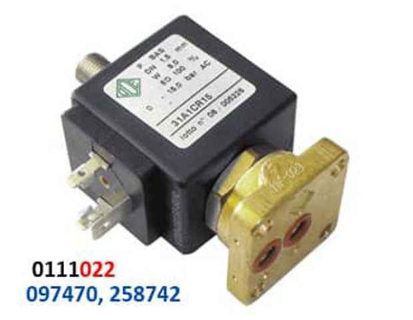 Магнет вентил 220V ODE 097470 Zanussi Necta 258742