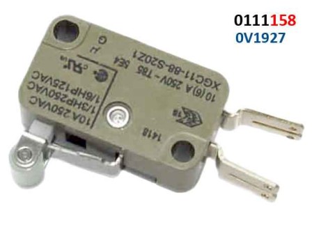 Микропревключвател 10A 250V 