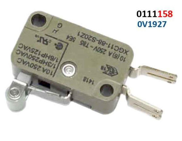 Микропревключвател 10A 250V 