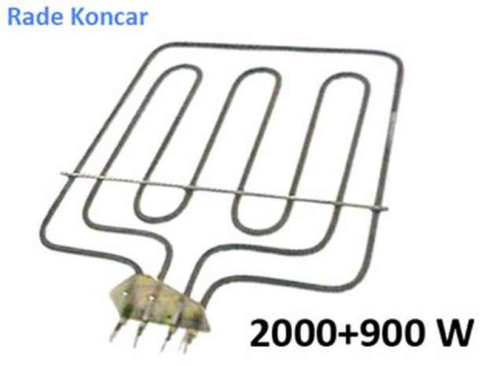 Нагревател за готварска печка Rade Koncar 2900W, 2000W+900W