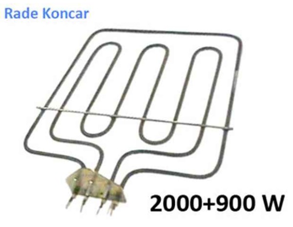 Нагревател за готварска печка Rade Koncar 2900W, 2000W+900W