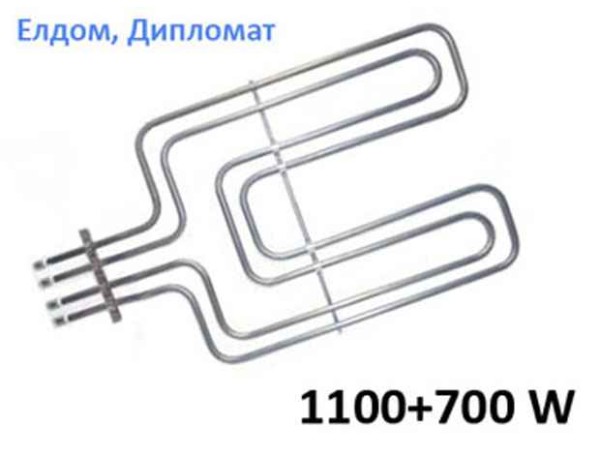 Нагревател за готварска печка Елдом 1800W, 1100W+700W