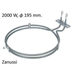 Нагревател за готварска печка Zanussi 2000W, с вентилатор,  3581907361