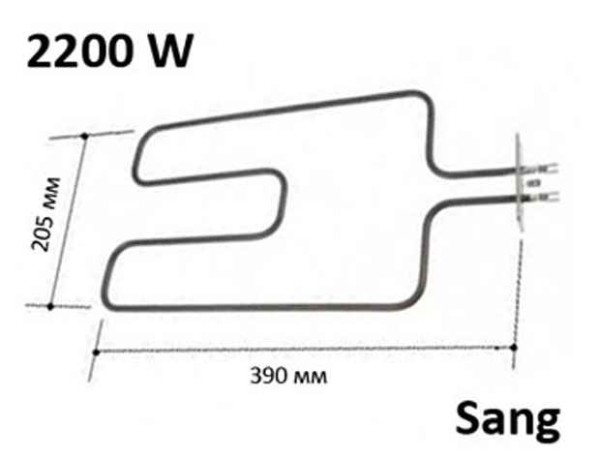 Нагревател за готварска печка Sang 2200W