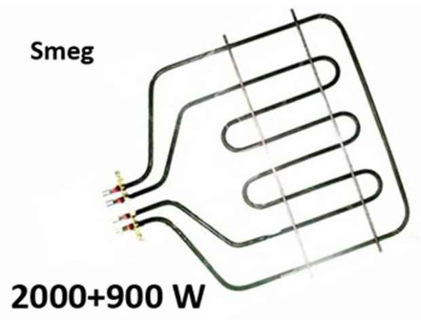 Нагревател за готварска печка Smeg 2900W, 2000W+900W