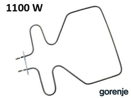 Нагревател за готварска печка Gorenje 1100W, рамка