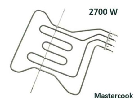 Нагревател за готварска печка Mastercook 2700W, 2000W+700W