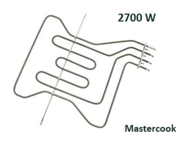 Нагревател за готварска печка Mastercook 2700W, 2000W+700W