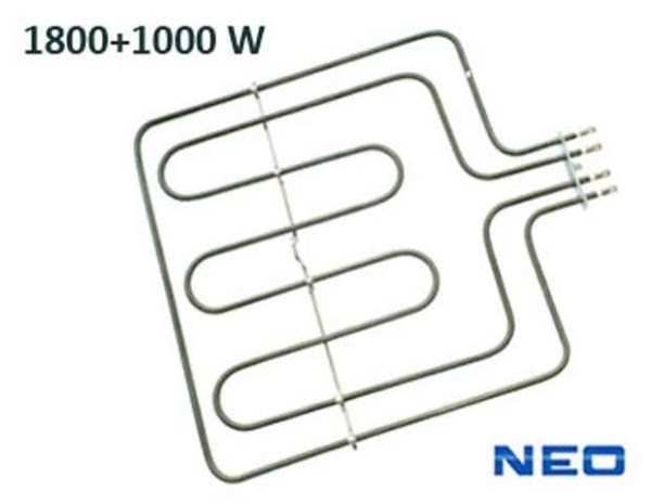 Нагревател за готварска печка Neo 2800W, 1800W+1000W