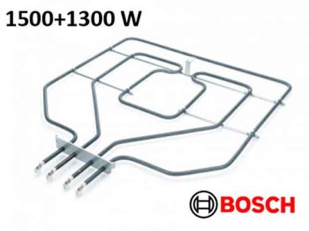 Нагревател за готварска печка Bosch 2800W, 1500W+1300W, с две скоби