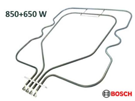 Нагревател за готварска печка BOSCH 1500W, 850W+650W