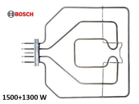 Нагревател за готварска печка Bosch 2800W, 1500W+1300W, с една скоба