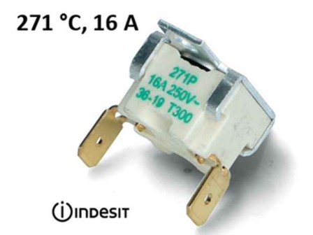 Термоограничител 271 °C за фурна Indesit