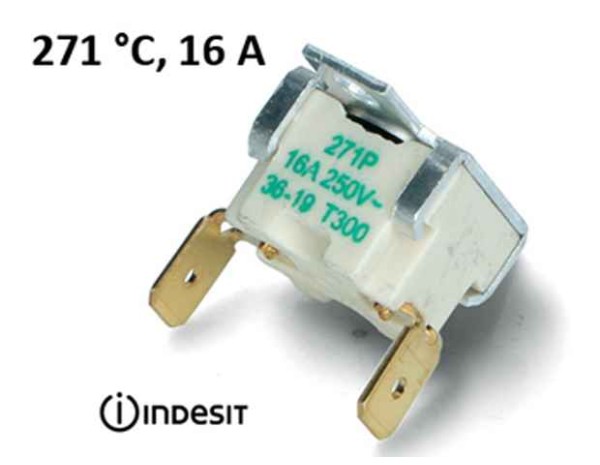 Термоограничител 271 °C за фурна Indesit