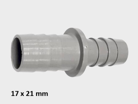 Прав съединител (удължител) за маркуч за мръсна вода 17×21 mm