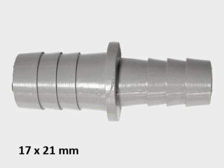 Прав съединител (удължител) за маркуч за мръсна вода 17×21 mm