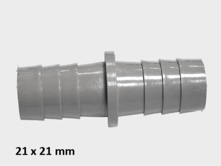 Прав съединител (удължител) за маркуч за мръсна вода 21×21 mm