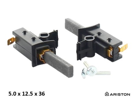 Графитна четка 5.0х12.5х36 комплект с четкодържател - ARISTON C00196541