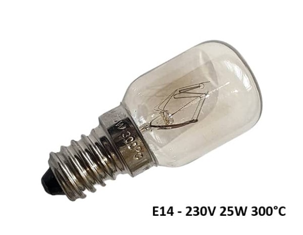 Крушка за фурна на готварска печка E14 25W 230V 300°