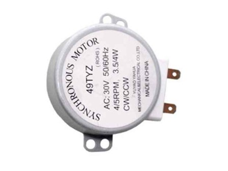 Мотор микровълнова печка 3.5/4W 4/5RPM 30V ос10 mm