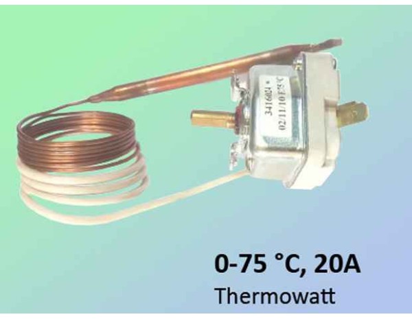 Терморегулатор бойлер Thermowatt 20А 0-75°C