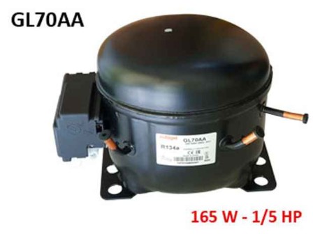 Компресор 165W GL70AA 1/5НР LBPR134A