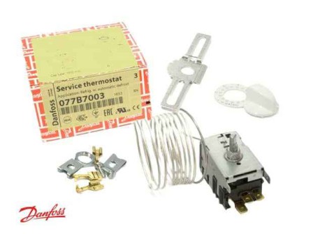 Термостат Danfoss 077B7003 осезател L=1.60 m