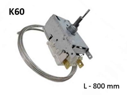 Термостат К60 осезател L=0.800 m Ranco