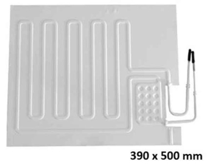 Изпарителна платка 390х500 mm, с 2тръби