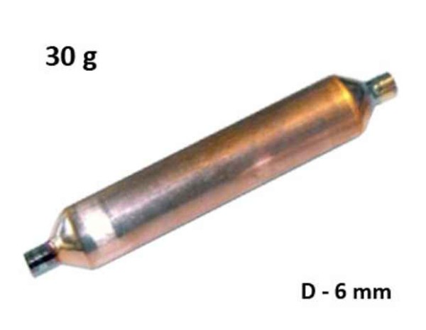 Дехидратор 30gr диаметър D=6.2 mm х 6.2 mm