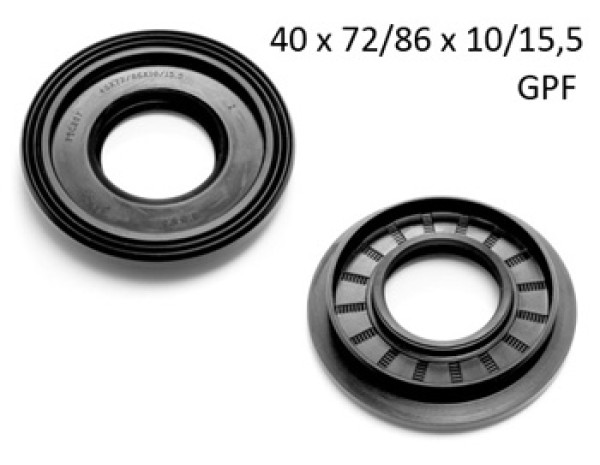 Семеринг за пералня 40х72/86х10/15.5 GPF