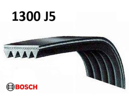 Ремък за пералня 1300 J5 Ariston Merloni Bosch AEG