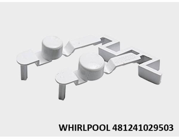 Бутон двоен държач за ключове Whirlpool -  WHIRLPOOL 481241029503