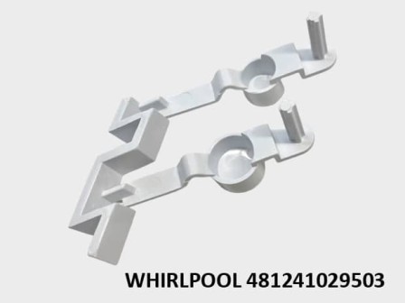 Бутон двоен държач за ключове Whirlpool -  WHIRLPOOL 481241029503