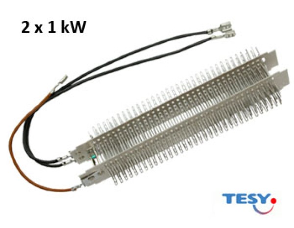 Нагревател за вентилаторна печка Tesy 2х1KW 230V