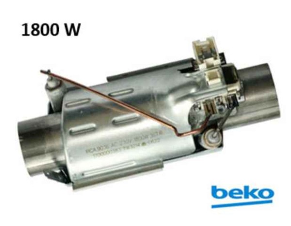 Нагревател за съдомиялна BEKO 1800W дължина L=145 mm диаметър D=32 mm