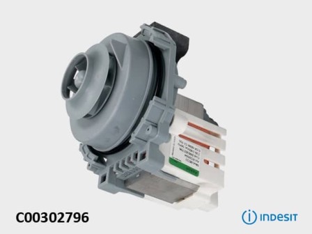 Помпа за съдомиялна INDESIT C00302796