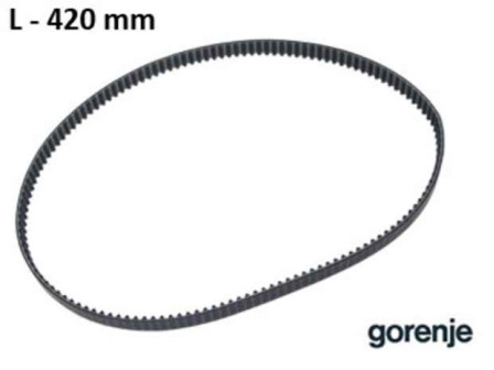 Ремък хлебопекарна Gorenje дължина L=420 mm