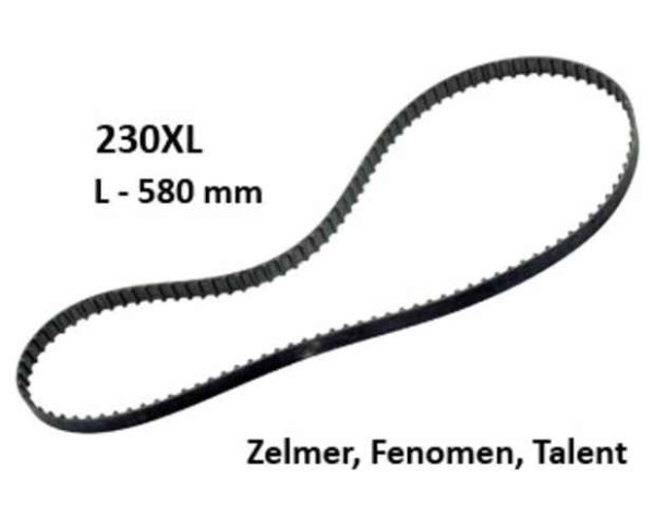 Ремък l=580 mm 230XL за кухненски робот Zelmer Fenomen Talent 880 881