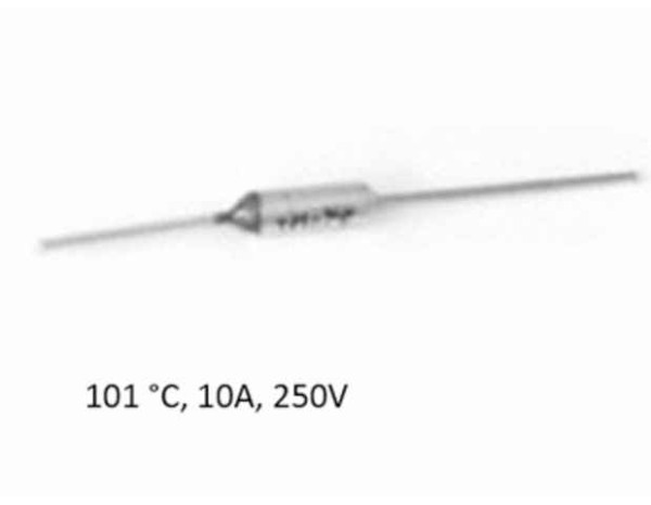 Стопяем термопредпазител 101°C 105°C 10А