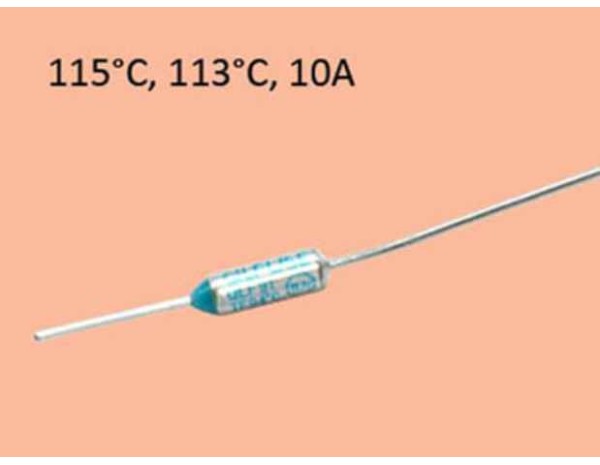 Стопяем термопредпазител 115°C 113°C 10А