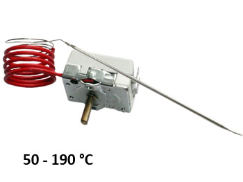 Терморегулатор 50-190 °C, за фритюрник, без гайка