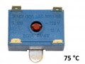 Термозащита двуполюсна за бойлер Елдом, ТОБС-Д, 75 °C, метална подложка