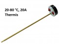 Терморегулатор 20-80 °C, 20А, за бойлер, Thermis, type 04030