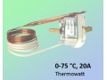 Терморегулатор 0-75 °C, 20А, за бойлер, Thermowatt