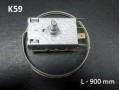 Термостат К59, осезател L= 900мм., Н1312001, RANCO, двукамерни хладилници, автоматично размразяване