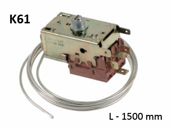 Термостат К61, осезател L=1500мм., L1505000, Ranco, за ледогенератор